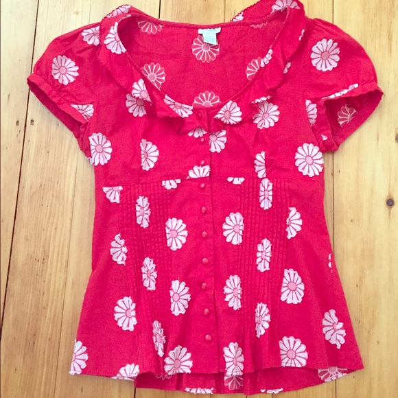 Beautiful Odille for Anthropologie blouse!