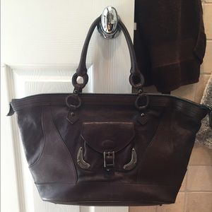 Tods Leather Tote Bag