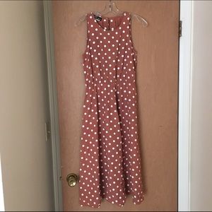 Vintage Polkadot Midi Dress Size 3/4