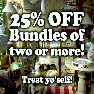 25% off of bundles!