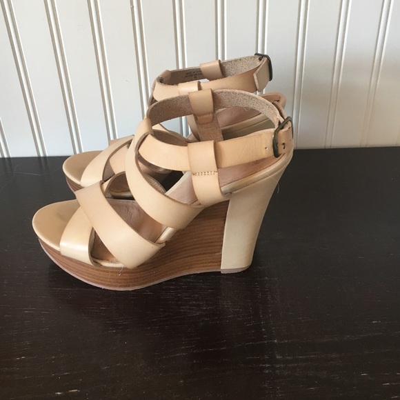Tan Aldo Wedges - Picture 3 of 3