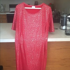 Extra large Lula Roe 2015 Christmas Julia