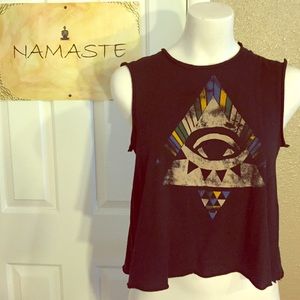 All seeing eye crop top