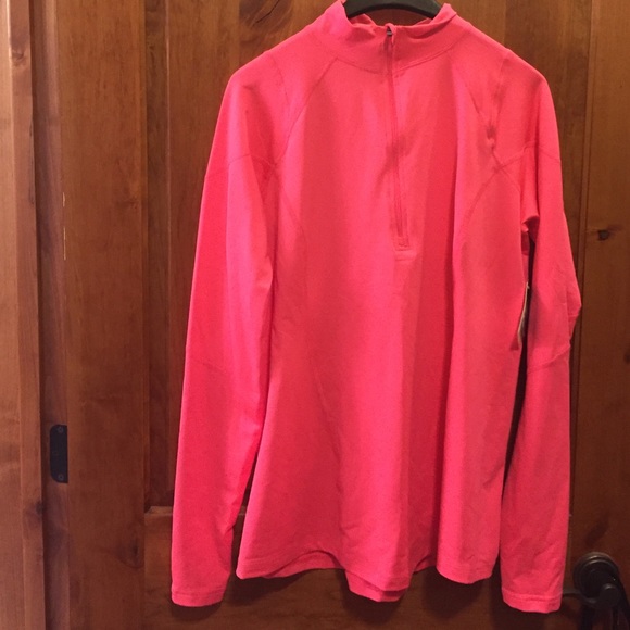 Reebok Playdry XXL half zip pullover NWT