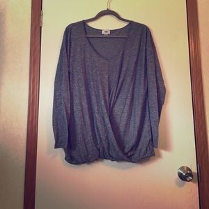 Charcoal Long Sleeve Tee by Old Navy