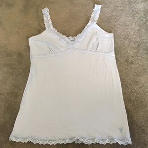 American Eagle light blue tank top
