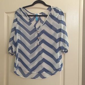 Chevron blouse