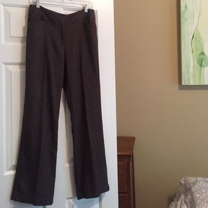 ‼️SALE‼️LOFT Brown Tweed Trousers Curvy Fit size 8