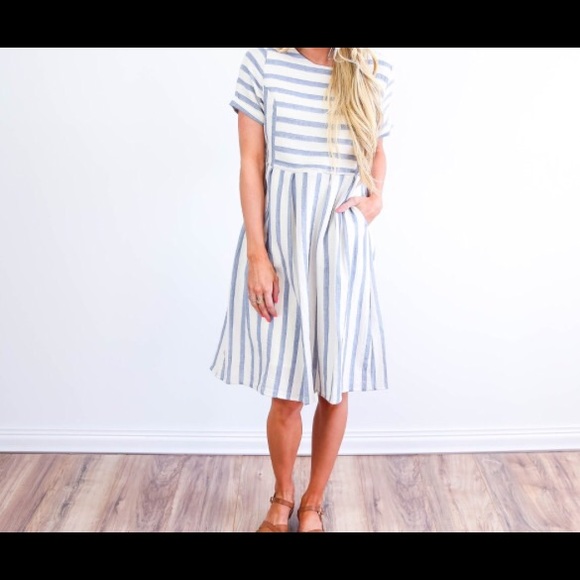 Britany Stripe Dress