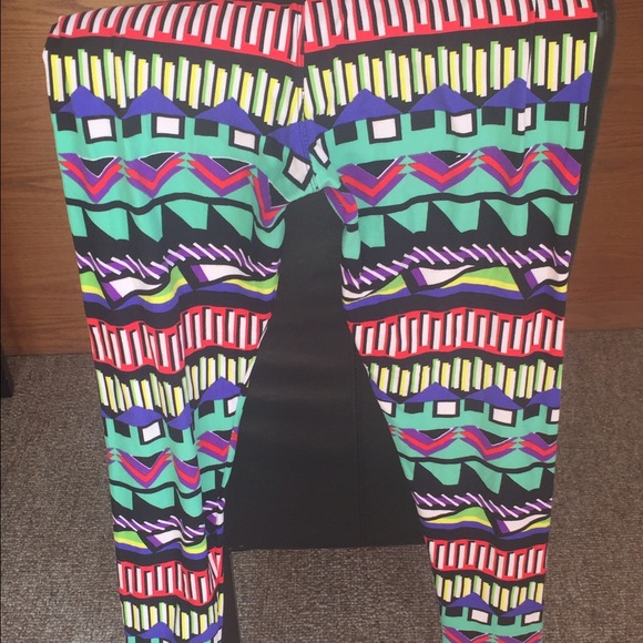 Lula roe one size leggings worn once