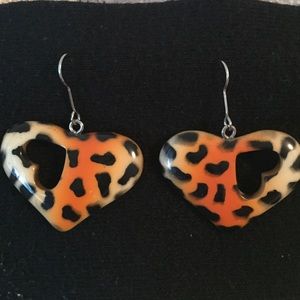 Tiger love earrings