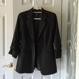 Jacket (dark brown)