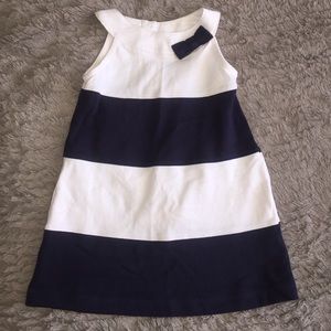 Brand New Gymboree 2T white and blue dress