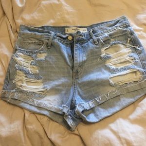 Abercrombie High Rise Shorts