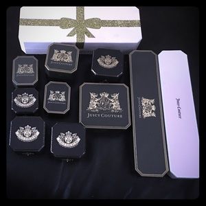 Juicy couture empty jewelry boxes
