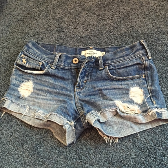 Abercrombie kids Jean shorts