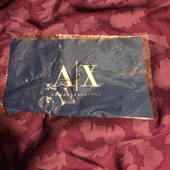 Armani exchange never used glasses cleaning cloth