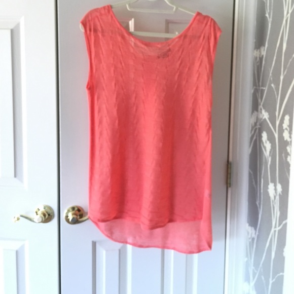 Orange tunic style top - Picture 1 of 3