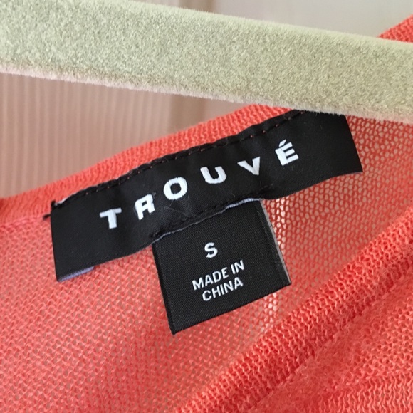 Orange tunic style top - Picture 2 of 3