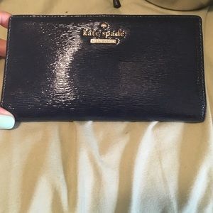 Kate spade shiny wallet