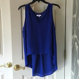 Royal blue Parker top