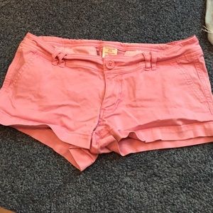 mossimo pink Jean shorts