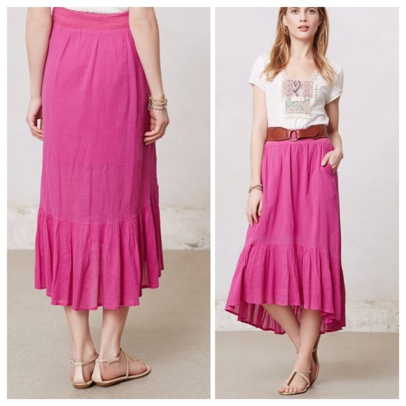 Anthropologie Edme & Esyllte Gauze Gypset Skirt