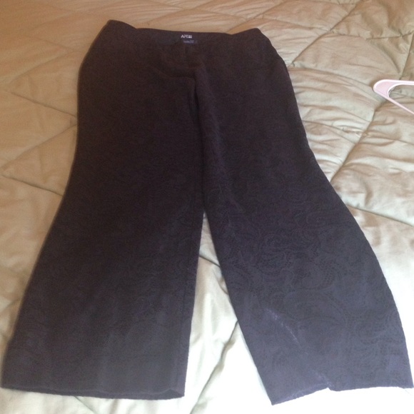 Black Lace Pants