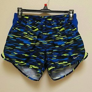 Nike Dri Fit Blue Camouflage Sport Shorts