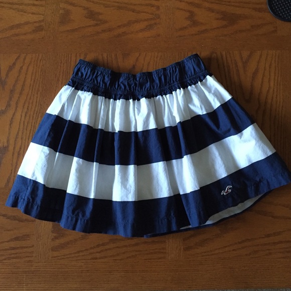 Striped Hollister skirt
