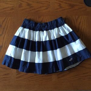 Striped Hollister skirt