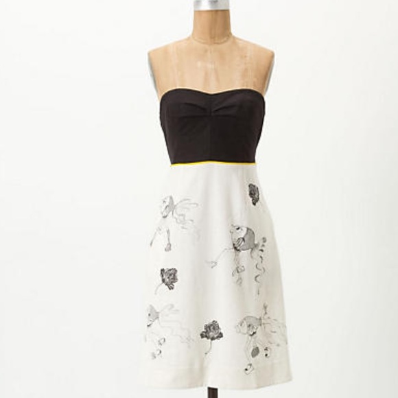 Anthropologie Stiletto Sea Dress by Balducci