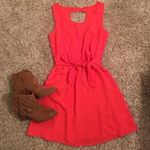 GAP orange dress -worn once