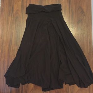 J. Crew maxi skirt or strapless dress