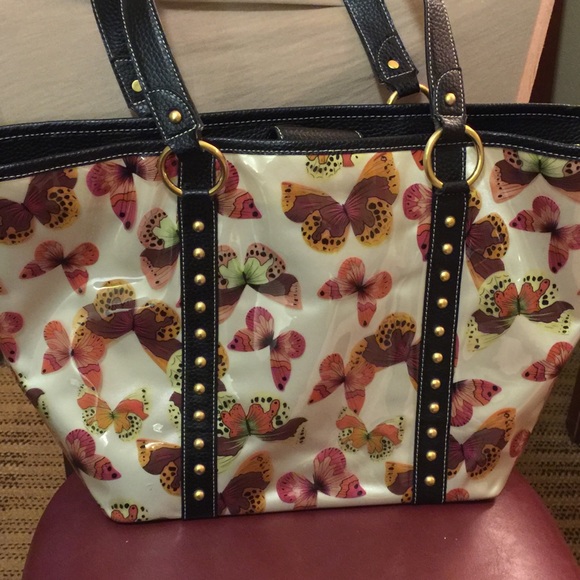Maxx New York - PVC Signature Butterfly Tote