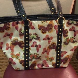 Maxx New York - PVC Signature Butterfly Tote