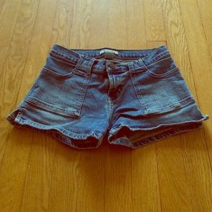 VINTAGE Abercrombie jean shorts!