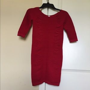 Red Prime Cut Dress new