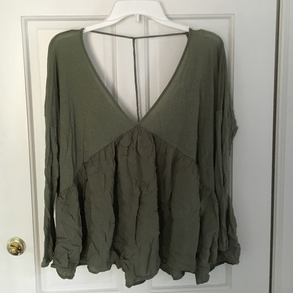 Urban Outfitters Green Tunic