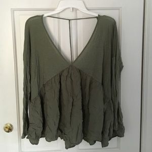 Urban Outfitters Green Tunic