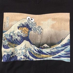American Apparel v-neck shirt - Sea Is for Cookie