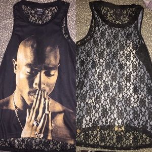 tupac shirt.