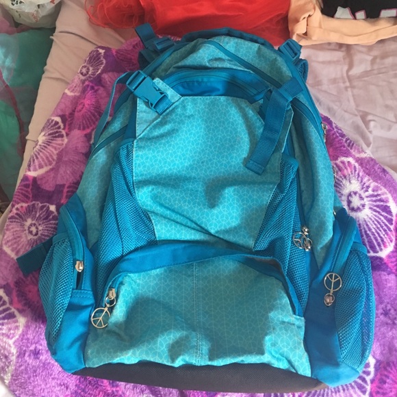 Blue backpack
