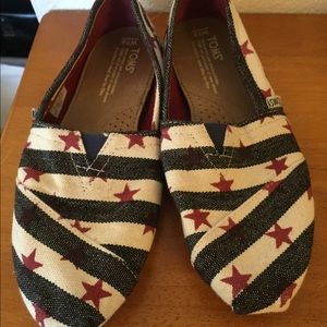 Patriotic slip-ons