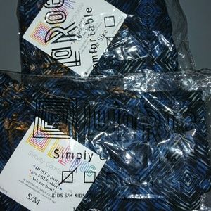 Lularoe Mommy and Me leggings OS and S/M, BNWT