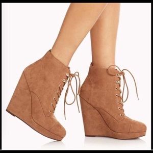 Forever 21 Wedge Booties