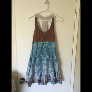 Free People crochet dress