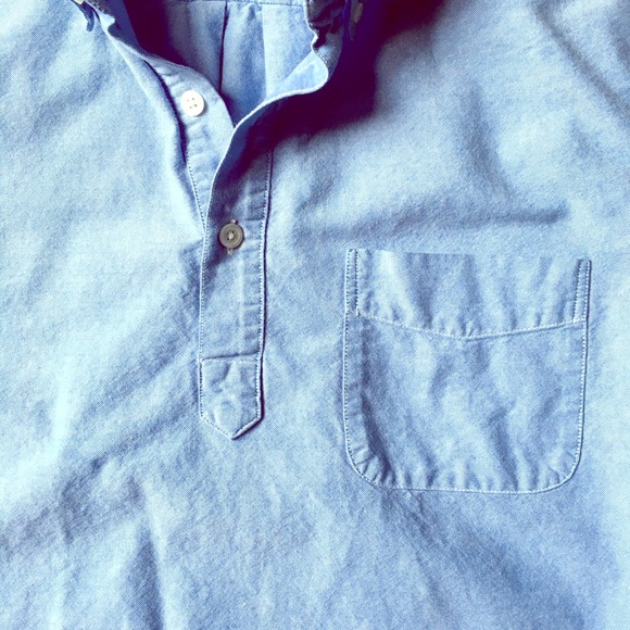 J. Crew S/S Popover Oxford