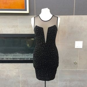 ‼️SOLD ‼️ Black fitted Bodycon dress