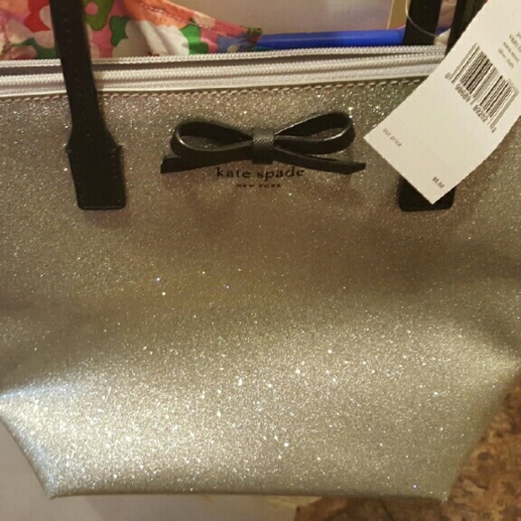 Kate spade  glitter tote
